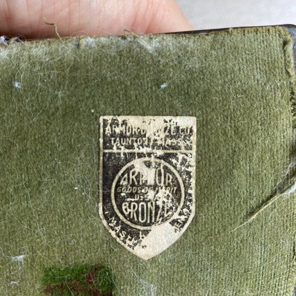 Armor Bronze Co. Puppy Dog with Bow Book Ends 1930's - Picture 8 of 12